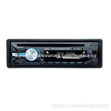 One DIN car DVD player with AM FM, USB and SD detachable panel